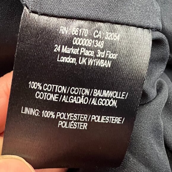 Anthro Nomad Norman Carper Textural Herringbone Stripe Mini Skirt POCKETS! Sz‎ S - Picture 13 of 14